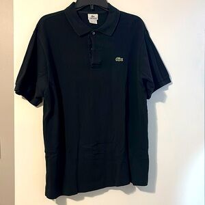 Men’s Lacoste polo.